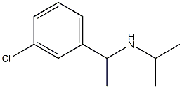  [1-(3-chlorophenyl)ethyl](propan-2-yl)amine