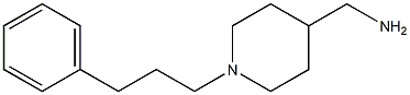 [1-(3-phenylpropyl)piperidin-4-yl]methanamine Struktur
