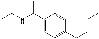 [1-(4-butylphenyl)ethyl](ethyl)amine Structure