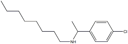 [1-(4-chlorophenyl)ethyl](octyl)amine Struktur