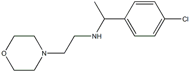 [1-(4-chlorophenyl)ethyl][2-(morpholin-4-yl)ethyl]amine