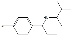[1-(4-chlorophenyl)propyl](3-methylbutan-2-yl)amine