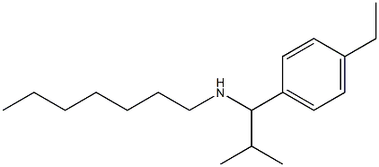 [1-(4-ethylphenyl)-2-methylpropyl](heptyl)amine