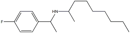 [1-(4-fluorophenyl)ethyl](nonan-2-yl)amine Structure