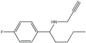 [1-(4-fluorophenyl)pentyl](prop-2-yn-1-yl)amine