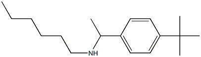 [1-(4-tert-butylphenyl)ethyl](hexyl)amine,,结构式