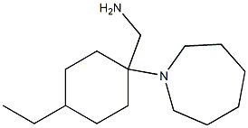 [1-(azepan-1-yl)-4-ethylcyclohexyl]methanamine