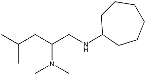 [1-(cycloheptylamino)-4-methylpentan-2-yl]dimethylamine|