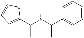 [1-(furan-2-yl)ethyl](1-phenylethyl)amine Structure