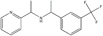 [1-(pyridin-2-yl)ethyl]({1-[3-(trifluoromethyl)phenyl]ethyl})amine