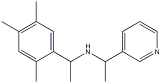 [1-(pyridin-3-yl)ethyl][1-(2,4,5-trimethylphenyl)ethyl]amine