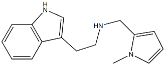 [2-(1H-indol-3-yl)ethyl][(1-methyl-1H-pyrrol-2-yl)methyl]amine Structure
