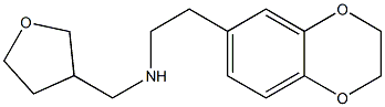 [2-(2,3-dihydro-1,4-benzodioxin-6-yl)ethyl](oxolan-3-ylmethyl)amine|