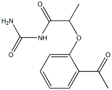 [2-(2-acetylphenoxy)propanoyl]urea