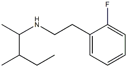 [2-(2-fluorophenyl)ethyl](3-methylpentan-2-yl)amine