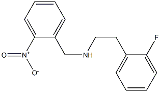 [2-(2-fluorophenyl)ethyl][(2-nitrophenyl)methyl]amine