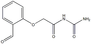 [2-(2-formylphenoxy)acetyl]urea Structure