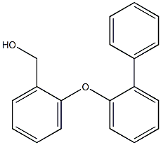 [2-(2-phenylphenoxy)phenyl]methanol Structure