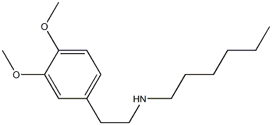 [2-(3,4-dimethoxyphenyl)ethyl](hexyl)amine
