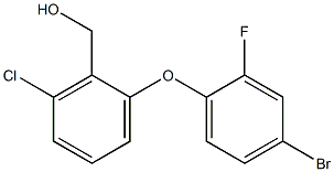  [2-(4-bromo-2-fluorophenoxy)-6-chlorophenyl]methanol