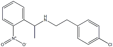 [2-(4-chlorophenyl)ethyl][1-(2-nitrophenyl)ethyl]amine