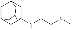 [2-(adamantan-1-ylamino)ethyl]dimethylamine Struktur