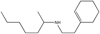 [2-(cyclohex-1-en-1-yl)ethyl](heptan-2-yl)amine