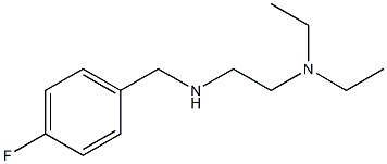[2-(diethylamino)ethyl][(4-fluorophenyl)methyl]amine|