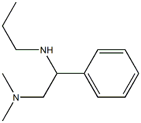 [2-(dimethylamino)-1-phenylethyl](propyl)amine 化学構造式