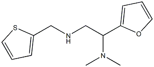 [2-(dimethylamino)-2-(furan-2-yl)ethyl](thiophen-2-ylmethyl)amine Structure