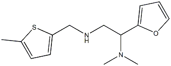 [2-(dimethylamino)-2-(furan-2-yl)ethyl][(5-methylthiophen-2-yl)methyl]amine