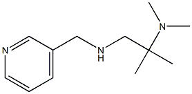 [2-(dimethylamino)-2-methylpropyl](pyridin-3-ylmethyl)amine 结构式