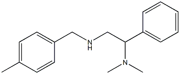 [2-(dimethylamino)-2-phenylethyl][(4-methylphenyl)methyl]amine