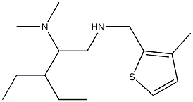 [2-(dimethylamino)-3-ethylpentyl][(3-methylthiophen-2-yl)methyl]amine