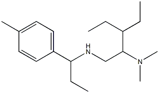 [2-(dimethylamino)-3-ethylpentyl][1-(4-methylphenyl)propyl]amine