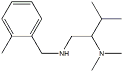 [2-(dimethylamino)-3-methylbutyl][(2-methylphenyl)methyl]amine Struktur