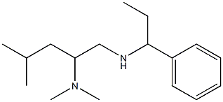 [2-(dimethylamino)-4-methylpentyl](1-phenylpropyl)amine|