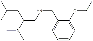 [2-(dimethylamino)-4-methylpentyl][(2-ethoxyphenyl)methyl]amine|