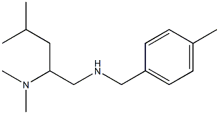 [2-(dimethylamino)-4-methylpentyl][(4-methylphenyl)methyl]amine|