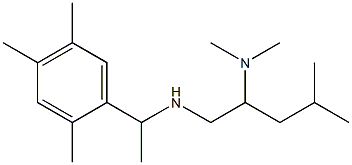 [2-(dimethylamino)-4-methylpentyl][1-(2,4,5-trimethylphenyl)ethyl]amine