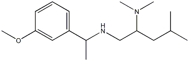 [2-(dimethylamino)-4-methylpentyl][1-(3-methoxyphenyl)ethyl]amine