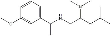  [2-(dimethylamino)-4-methylpentyl][1-(3-methoxyphenyl)ethyl]amine