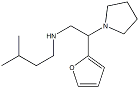 [2-(furan-2-yl)-2-(pyrrolidin-1-yl)ethyl](3-methylbutyl)amine