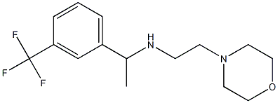 [2-(morpholin-4-yl)ethyl]({1-[3-(trifluoromethyl)phenyl]ethyl})amine