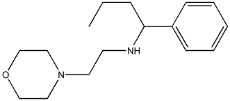 [2-(morpholin-4-yl)ethyl](1-phenylbutyl)amine,,结构式