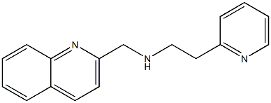 [2-(pyridin-2-yl)ethyl](quinolin-2-ylmethyl)amine Structure