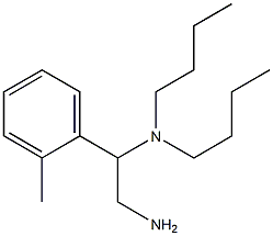 [2-amino-1-(2-methylphenyl)ethyl]dibutylamine Structure