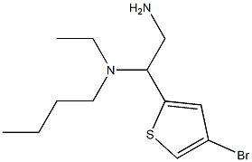 [2-amino-1-(4-bromothiophen-2-yl)ethyl](butyl)ethylamine