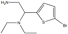 [2-amino-1-(5-bromothiophen-2-yl)ethyl]diethylamine|