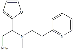 [2-amino-1-(furan-2-yl)ethyl](methyl)[2-(pyridin-2-yl)ethyl]amine